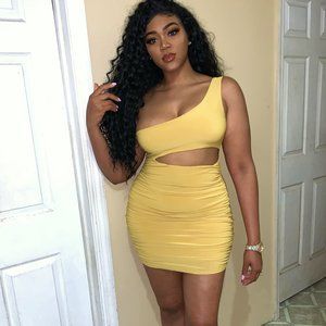 Stass Cut Out Mini Dress
